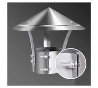 YAYDAFSHSAI Cappello per Camino, Comignolo zincato Superiore a Cono for Pioggia e Neve D8-30 cm(D23cm*40cm/9.06in*15.75in)