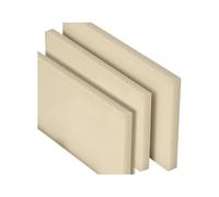 YAYDAFSHSAI Lastra in plastica ABS, ABS Plastic Sheets Beige 100x200mm 1-40mm(Thickness:1mm)