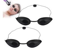 YAYNO 2 pezzi Occhiali Protettivi UV per Solarium Occhiali di Protezione per Lampada a Luce Rossa Occhiali di Protezione Laser Adatti per Trattamenti di Bellezza e Protezione Abbronzatura Esterna