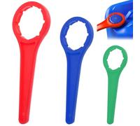 YAYNO 3 pezzi Chiave ad anello Duo DIN 41 DIN 51 DIN 61 pratico apribottiglie piccolo Chiave per tanica Pratica per tanica 5,10,20,25,30 per aprire facilmente i contenitori semplice e pratico