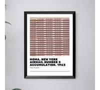 Yayoi Kusama - Quadro Vintage con stampa "AirMail" Arredamento Giapponese