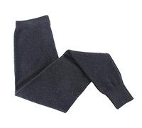 Yayu - Pantaloni lunghi da uomo, in misto lana, elasticizzati, termici
