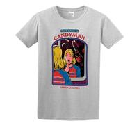 yazina How To Summon The Candyman Unisex T-Shirt Printed Tee Grey Mens Top Shirt XXL