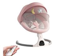 YAZOCO Sdraietta Neonati Elettrica 2 in 1 per neonati | da 0 a 15 kg, Cintura 5 punti, Telecomando e Bluetooth