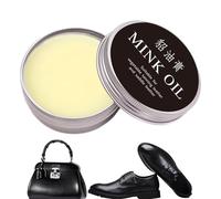 Yaztauho Crema per la cura della pelle | Balsamo ricolorante per pelle con olio di visone, per ripristinare e ricondizionare stivali, sedili auto, borse e scarpe