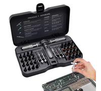 Yaztauho Kit Chiave a Cricchetto, Set Combinato Multiuso con Punte Intercambiabili e Meccanismo Libero, Kit di Riparazione in Acciaio Lega ad Alta Resistenza per Montaggio Mobili Biciclette Casa