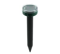 Yaztauho Repellente per gatti da giardino, repellente per talpe ad ultrasuoni, repellente solare per talpe all'aperto, dispositivo ad ultrasuoni per respingere gatti, volpi, scoiattoli, piccioni