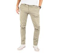 Yazubi - Chino Pantalone Uomo - Modello Kyle di YZB - Pantaloni Chino Business per Uomini con Inserto Stretch, Beige (Plaza Taupe 161105), W38/L30