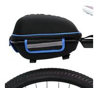 YAZVNTO Borsa Portapacchi Bicicletta Guscio per Scott Sub Active eRide 2020-Present Rigido Posteriore Impermeabile Grande capacità con Strisce Riflettenti,BlackBlue