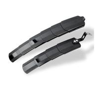 YAZVNTO Parafanghi Bici Retrattili per Cube Attention MTB 26" 27,5" Set Parafango Anteriore Posteriore Regolabile Protezione Accessori Ciclismo