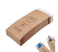 YAZWUR 100 Pezzi Sacchetti di Sterilizzazione Autosigillanti per Cosmetici e Strumenti per Unghie (75 x 150 mm)