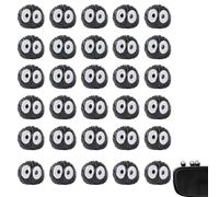 YAZWUR 30 Pezzi Dolci Accessori Auto Anime Sprite di Fuliggine - Divertente Ornamento per Cruscotto, Specchietto Retrovisore e Interni Auto - Decorazioni Studio Ghibli