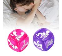 YAZWUR Set di 2 Dadi Erotici Gioco di Coppia con Posizioni Sessuali Libro di Istruzioni Gioco Divertente per Coppie Giochi da Camera Regalo per Adulti Amanti del Sesso