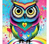 Yazz Pop-art Owl - 1023 Teile