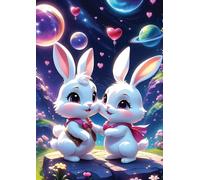 Yazz - Puzzle Conigli innamorati - 1000 Pezzi