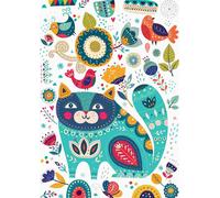 Yazz - Puzzle Gatto e uccelli - 1000 Pezzi