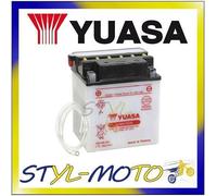 YB10L-B2 BATTERIA ORIGINALE YUASA AD ACIDO ITALJET 125 LC Dragster 2001