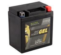 YB10L-B = YB10L-A2 BATTERIA AL GEL INTACT PER KAWASAKI KLF 185 1987 - 210 CCA