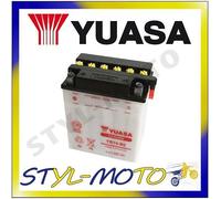 YB14L-A2 BATTERIA ORIGINALE YUASA AD ACIDO KAWASAKI GPZ 500S EX 500 1999