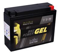 BATTERIA MOTO INTACT GEL 12V 16 AH 280 A DIM. 205x71x164mm POSITIVO DX YB16AL-A2