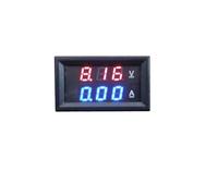 YB27VA DC 8-100V Voltmetro digitale Amperometro Volt Amperometro LED Tester di tensione e corrente Milliamperometro 9,99mA 999mA 20A 50A 100A 500A(Black (red-blue),300A(75mV))