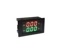 YB4835VA DC 100V 300V 600V Voltmetro digitale Amperometro Misuratore di tensione e corrente Display a LED VA Doppio misuratore Amperometro 3A 10A 20A 50A(Black (Standard),20A,DC0-600V)