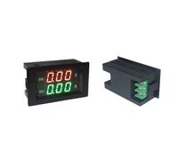 YB4835VA DC 100V 300V 600V Voltmetro digitale Amperometro Misuratore di tensione e corrente Display a LED VA Doppio misuratore Amperometro 3A 10A 20A 50A(Black(PW100-240Vac),300A(75mV),DC0-100V)