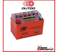 YB9-B BATTERIA OUTDO I GEL ITALJET Formula 125LC 125 2002 YB9-B UYB9-BS 554010DS