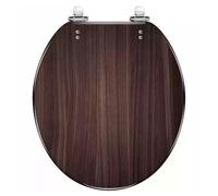 YBAAKZIIR Sedile del Bagno Morbido Chiuso, Sedile WC in Resina con Chiusura Ammortizzata e sgancio rapido Comfort Arc for WC Tipo U/V/O Multicolore 33-39x42-49 cm(C Style)