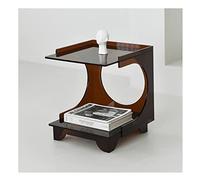 YBAAKZIIR Tavolino in acrilico, Comodino Tavolino Laterale Creativo Personalità Scaffale Piccolo Tavolino da Caffè Nordico Tavolino da Salotto(B)