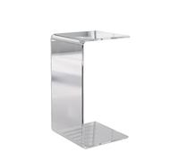 YBAAKZIIR Tavolino in acrilico, Tavolino laterale trasparente, tavolino da notte trasparente(Clear,30 * 30 * 55cm)