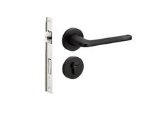 YBbooks Serratura integrata for porta della camera da letto, serratura magnetica silenziosa interna, maniglia for porta in lega di zinco(2)