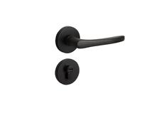 YBbooks Serratura integrata for porta della camera da letto, serratura magnetica silenziosa interna, maniglia for porta in lega di zinco(13)