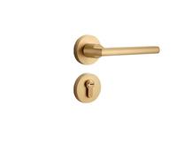 YBbooks Serratura integrata for porta della camera da letto, serratura magnetica silenziosa interna, maniglia for porta in lega di zinco(11)