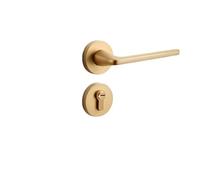 YBbooks Serratura integrata for porta della camera da letto, serratura magnetica silenziosa interna, maniglia for porta in lega di zinco(3)