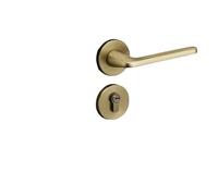 YBbooks Serratura integrata for porta della camera da letto, serratura magnetica silenziosa interna, maniglia for porta in lega di zinco(5)