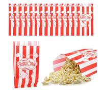 YBCCBY 200 Pz Sacchetti e Contenitori Carta per Popcorn - Porta Pop Corn in Cartone per Cinema, Compleanno, Matrimoni e Festa