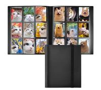 YBCCBY Album di Raccolta Biglietti da Collezione,Raccoglitore Porta Carte da Collezione di Giochi con 540 Tasche,Album Portacarte Collezionabili per Carte Collezionabili di Ogni Tipo