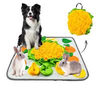 YBCCBY Tappetino Olfattivo per Cani,Tampone Annusatore per Cani da 56 x 56 cm,Gioco di Alimentazione Interattivo per Cani,Snuffle Mat per Cani per Addestramento degli Odori Giocattolo