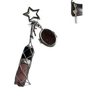 YBDADOEH Elegante Porta lucidalabbra con Specchio a Forma di Cuore, Accessori for Borse alla Moda, ciondoli for balsamo for Labbra Personalizzati, Portachiavi lucidalabbra(B)