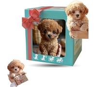 YBDADOEH Nuovo 2025 Il Mio Cane Robot Realistico, Cane Robot Intelligente, Cucciolo di Cane Robot Realistico, Il Mio Cucciolo robotico Realistico, Un Cane Robot Che abbaia Mentre Cammina,(A)