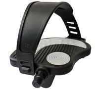 YBEKI 1 paio di pedali premium per cyclette con cinghia, 14,3 mm e 12,7 mm, universalmente compatibili con Peloton, Schwinn, Kettler, Christopeit - Pedali per ciclismo indoor (9/16 mandrino)