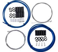 YBEKI Kit Cavi Freno e Cambio 2-in-1 - Cavo Universale 4mm/5mm per MTB/Strada | IPX4 Impermeabile + 3000 Cicli Testati | Acciaio Alto Carbonio Rinforzato | Spedizione Express Milano