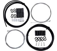YBEKI Kit Cavi Freno e Cambio 2-in-1 - Cavo Universale 4mm/5mm per MTB/Strada | IPX4 Impermeabile + 3000 Cicli Testati | Acciaio Alto Carbonio Rinforzato | Spedizione Express Milano
