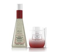 Ybera Paris Genoma Home Care Kit | Ripristina il DNA della fibra capillare | Rinnova la corteccia del filo al suo stato originale | Morbidezza, lucentezza e ristruttura le radici alle estremità | Set
