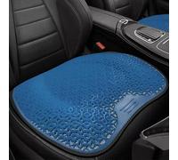 YBERLAOBAN 1 Pezzo Cuscino per Sedile Auto per BYD Dolphin Surf 2025, Traspirante Ergonomico Antiscivolo Fresco Supporto per Guida Lunga, Gel TPE e Mesh,Blue