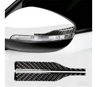 YBERLAOBAN 2 Pezzi Protezione Specchietti per BMW iX1 U11 M-Paket ab 2022, Strisce Anticolloisione in Carbonio, Adesivi Protettivi Specchio Accessori Auto