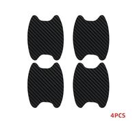 YBERLAOBAN 4×Adesivi per Maniglie delle Portiere in Fibra di Carbonio per Audi Q8 e-Tron SUV 2024 2025, Pellicola Protettiva per Maniglia della Porta Dell'auto