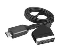 YBFBSJK Adattatore Cavo SCART a HDMI Adattatore e Convertitore Audio Video 1080p/720p Convertitore Audio Video per HDTV STB VHS Xbox PS3 Sky DVD Blu-ray ecc