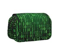 YBGHDAA Hacker Era - Astuccio per matite con stampa in gel, portatile, per pittura artistica, Nero , Taglia unica, Organizer per borse